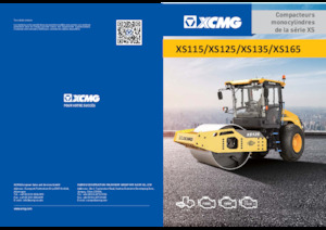 Pojedyncze walce drogowe XCMG XS125 