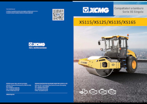 Pojedyncze walce drogowe XCMG XS125 