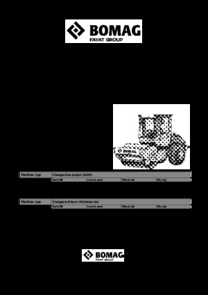 Pojedyncze walce drogowe Bomag BW 177 BVC 5