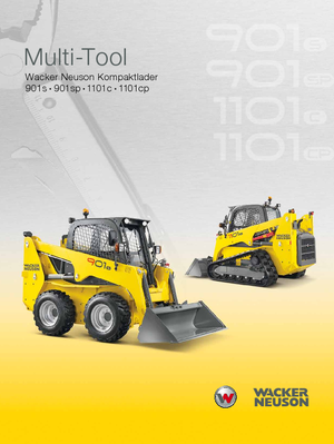 Ładowarki o sterowaniu burtowym Wacker Neuson 1101 c