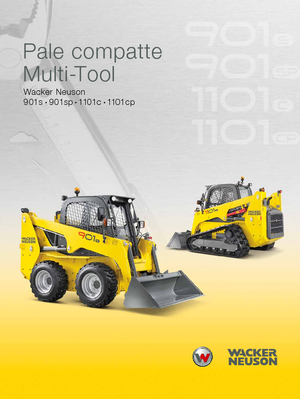 Ładowarki o sterowaniu burtowym Wacker Neuson 1101 c