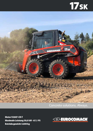 Ładowarki o sterowaniu burtowym Eurocomach 17 SK