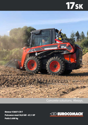 Ładowarki o sterowaniu burtowym Eurocomach 17 SK