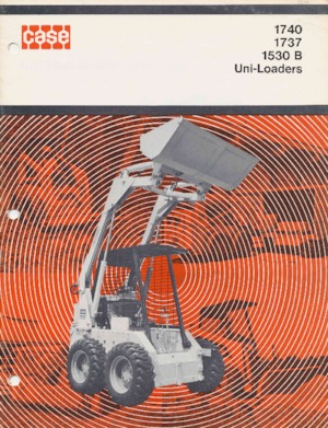 Ładowarki o sterowaniu burtowym Case 1530B 