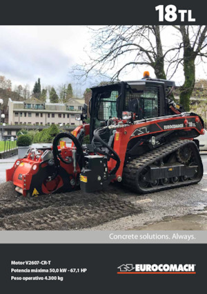 Ładowarki o sterowaniu burtowym Eurocomach 18 TL