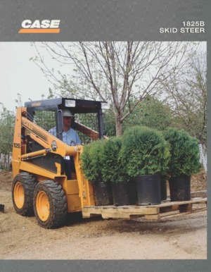 Ładowarki o sterowaniu burtowym Case 1845C 