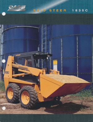 Ładowarki o sterowaniu burtowym Case 1835C 