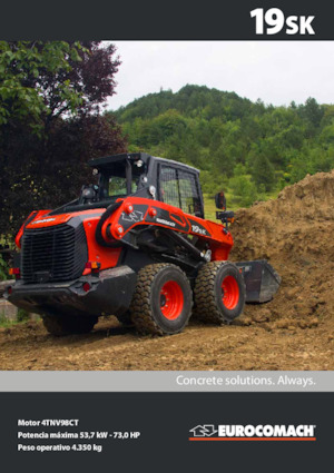 Ładowarki o sterowaniu burtowym Eurocomach 19 SK