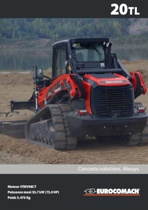 Ładowarki o sterowaniu burtowym Eurocomach 20 TL