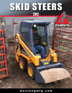 Ładowarki o sterowaniu burtowym Mustang 2012