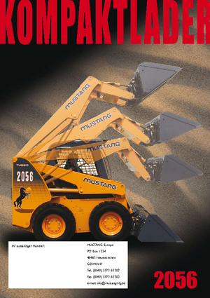 Ładowarki o sterowaniu burtowym Mustang 2056