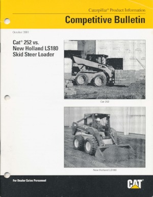 Ładowarki o sterowaniu burtowym Caterpillar 252
