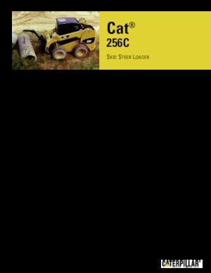 Ładowarki o sterowaniu burtowym Caterpillar 256C