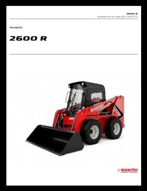 Ładowarki o sterowaniu burtowym Manitou 2600R