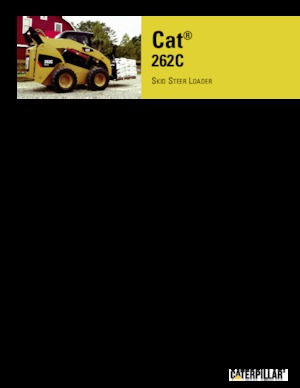 Ładowarki o sterowaniu burtowym Caterpillar 262C