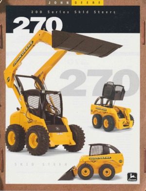 Ładowarki o sterowaniu burtowym John Deere Construction 270