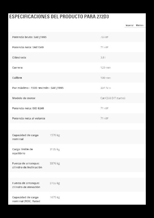 Ładowarki o sterowaniu burtowym Caterpillar 272D3