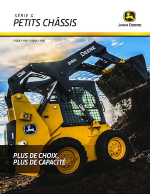 Ładowarki o sterowaniu burtowym John Deere Construction 316GR