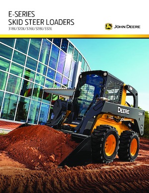 Ładowarki o sterowaniu burtowym John Deere Construction 328E