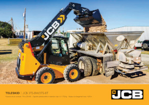 Ładowarki o sterowaniu burtowym JCB 3TS-8T