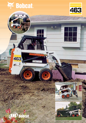 Ładowarki o sterowaniu burtowym Bobcat 463