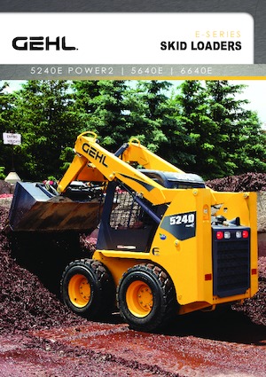 Ładowarki o sterowaniu burtowym Gehl 6640E