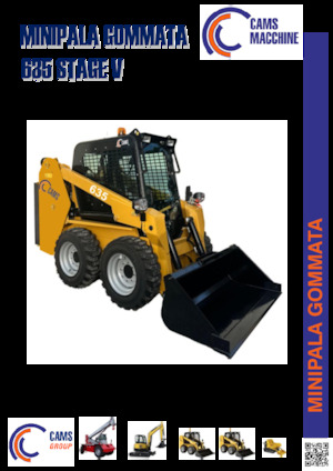 Ładowarki o sterowaniu burtowym Cams 635