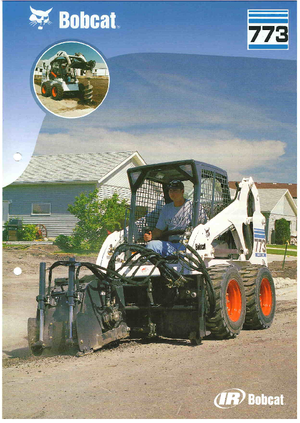 Ładowarki o sterowaniu burtowym Bobcat 773 G