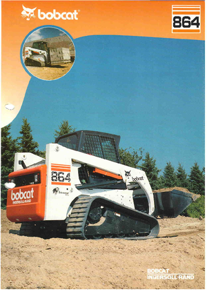 Ładowarki o sterowaniu burtowym Bobcat 864 G