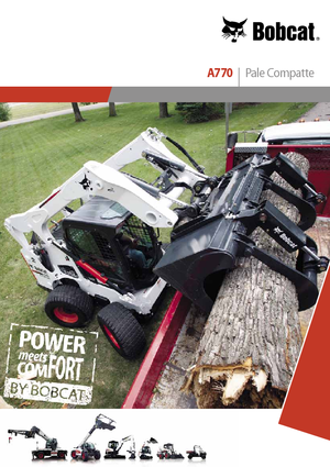 Ładowarki o sterowaniu burtowym Bobcat A770