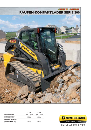 Ładowarki o sterowaniu burtowym New Holland C232