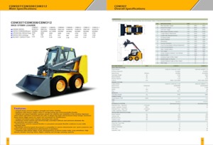 Ładowarki o sterowaniu burtowym Lonking CDM307