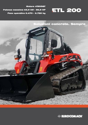 Ładowarki o sterowaniu burtowym Eurocomach 20 TL