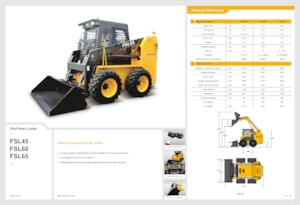 Ładowarki o sterowaniu burtowym Foton Lovol FSL60