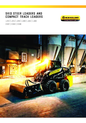 Ładowarki o sterowaniu burtowym New Holland L325