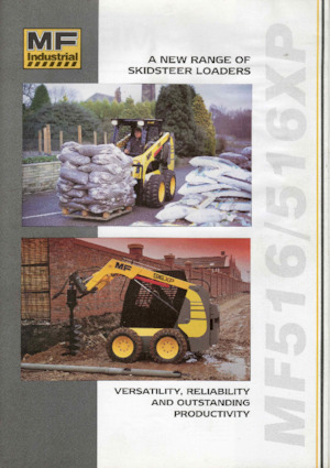 Ładowarki o sterowaniu burtowym MF Industrial MF 516 XP