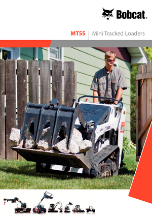 Ładowarki o sterowaniu burtowym Bobcat MT55