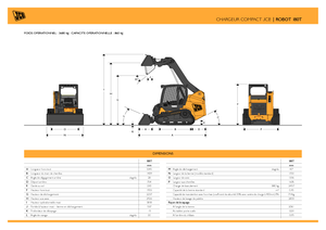 Ładowarki o sterowaniu burtowym JCB Robot 180 T