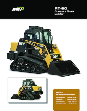 Ładowarki o sterowaniu burtowym ASV RT 60