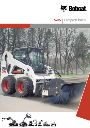 Ładowarki o sterowaniu burtowym Bobcat S 205