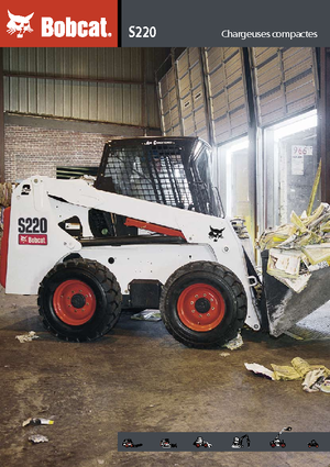 Ładowarki o sterowaniu burtowym Bobcat S 220