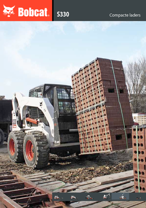 Ładowarki o sterowaniu burtowym Bobcat S 330