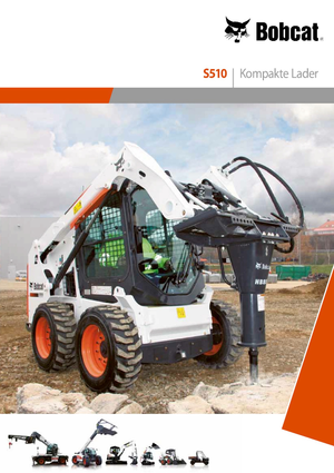 Ładowarki o sterowaniu burtowym Bobcat S510