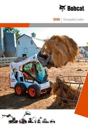 Ładowarki o sterowaniu burtowym Bobcat S590