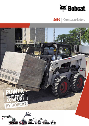 Ładowarki o sterowaniu burtowym Bobcat S630