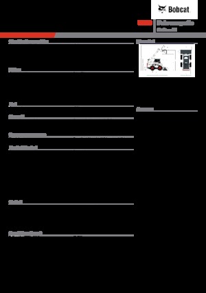 Ładowarki o sterowaniu burtowym Bobcat S850