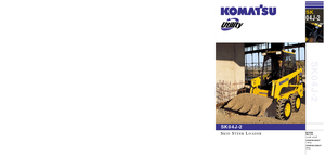 Ładowarki o sterowaniu burtowym Komatsu SK04J-2