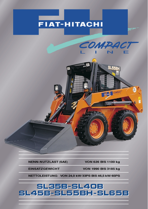 Ładowarki o sterowaniu burtowym Fiat-Hitachi SL 40 B