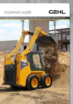 Ładowarki o sterowaniu burtowym Gehl R190