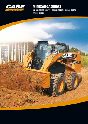 Ładowarki o sterowaniu burtowym Case SV 250